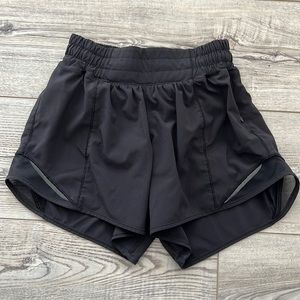 black lily lemon shorts 4”
